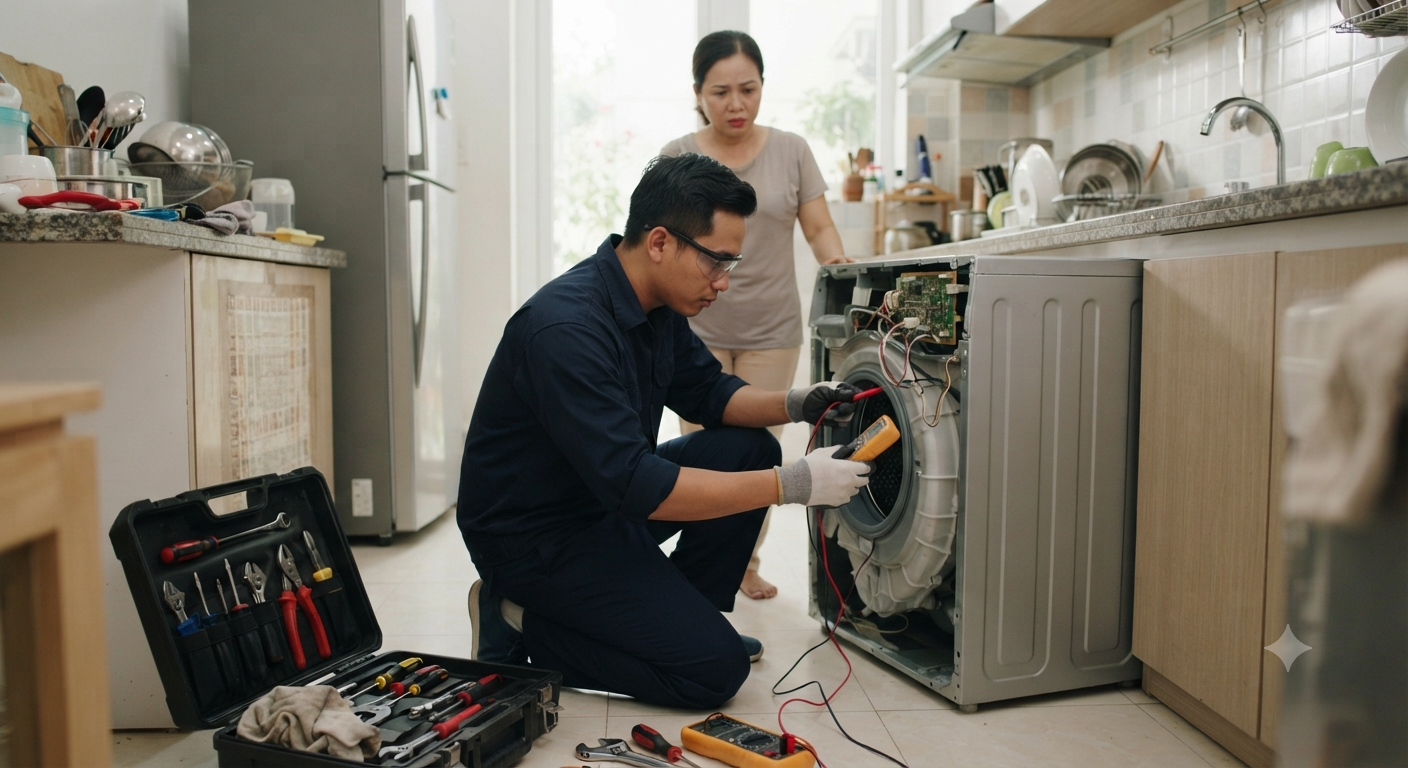 Khi nào bạn nên gọi thợ sửa chữa chuyên nghiệp?