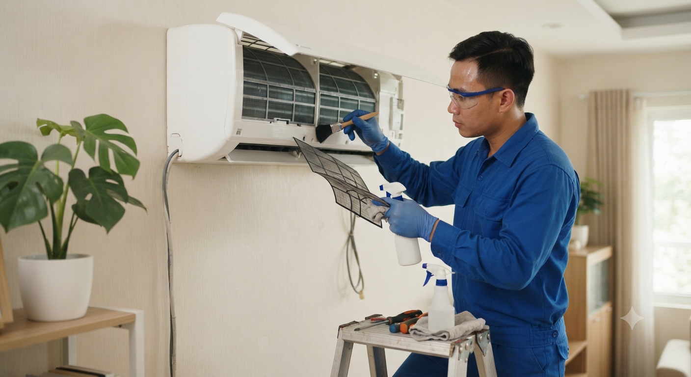 Mẹo bảo dưỡng máy lạnh định kỳ để hạn chế lỗi